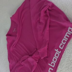 Burn boot camp Hot Pink Women's  Sweatshirt